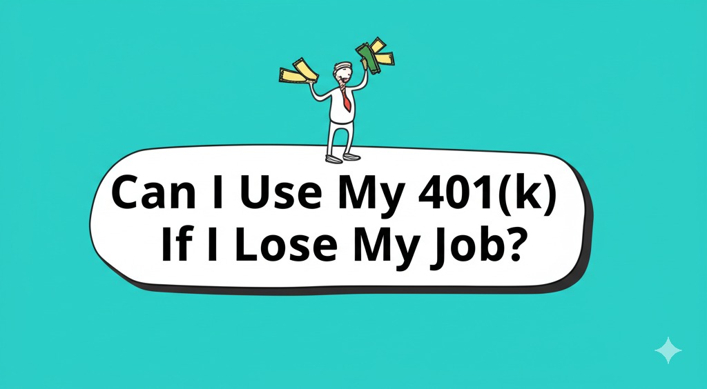 can i use my 401k if i lose my job