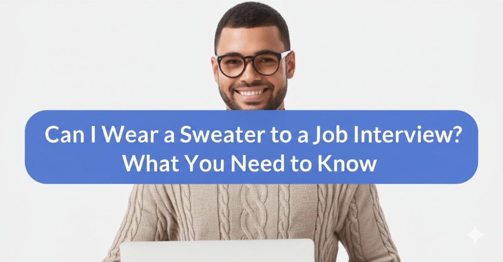 can i wear a sweater to a job interview
