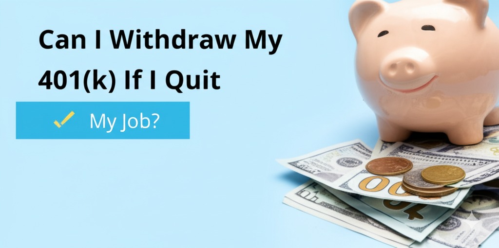 can i withdraw my 401k if i quit my job