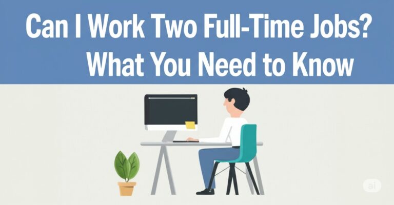 can i work two full time jobs