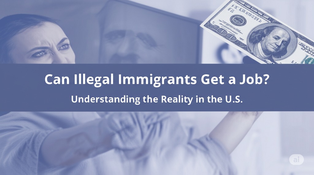 can illegal immigrants get a job