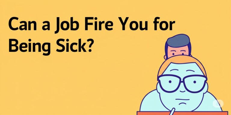 can job fire you for being sick