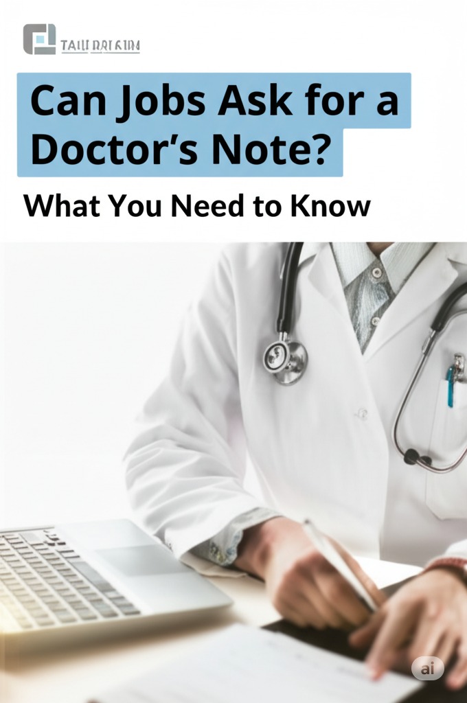 can jobs ask for a doctor's note
